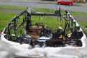 Wohnmobil ausgebrannt Koeln Porz Linder Mauspfad P098